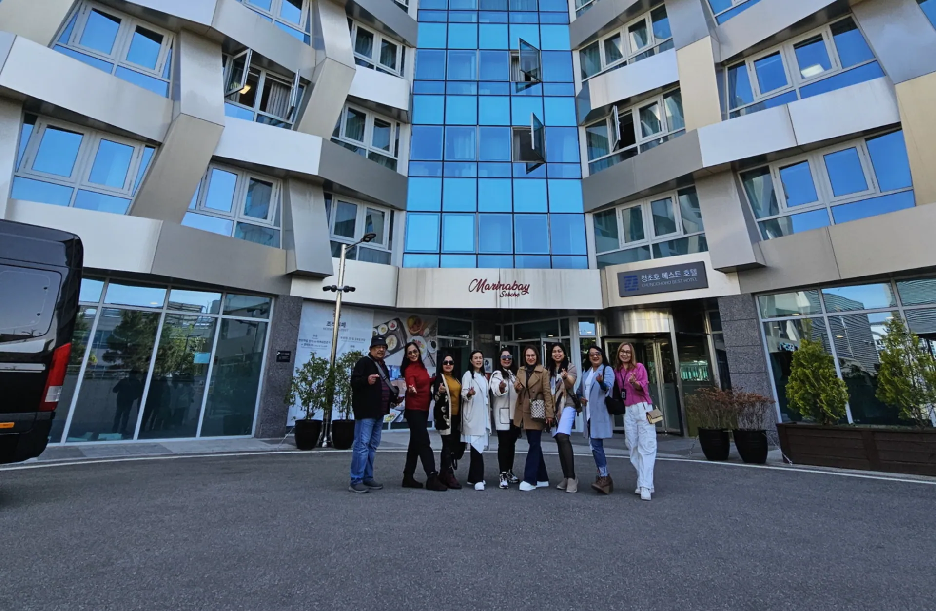 Clients CITYGOGO lors d’un circuit privé